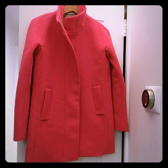 NWT j crew city coat in seaside coral 00 - Picture 1 of 5